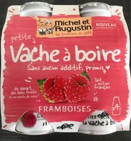 Vache à boire framboises