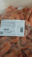 Crevettes roses d'élevage