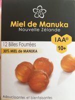 Billes Fourrées Au Miel De Manuka Iaa 10+ - 12 Billes - Comptoirs & Compagnies