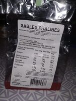 Sablés pralines