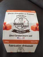 Glace artisanale caramel au beurre sale