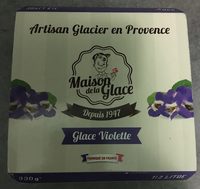 Glace violette