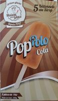 Bâtonnets à l'eau Pop'Polo Pac cola MAISON DE LA GLACE