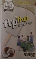 Popp'fruit noix de coco