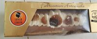 Grande bûche glace châtaignes coulis clémentine corse