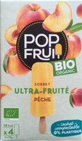 Pop fruit Pêche