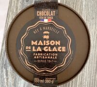 Glace artisanale chocolat fève tonka