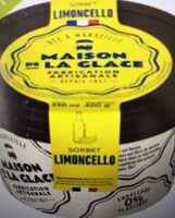 Sorbet artisanal Limoncello 550ml