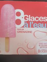 Glace à l'eau grenadine