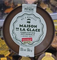 Glace pistache torréfiées
