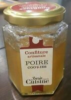 Confiture artisanale poire cookies