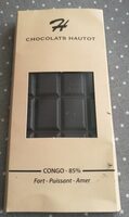 Chocolat Noir - Congo 85%