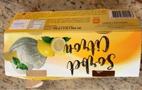 Sorbet citron