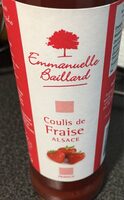 Coulis de fraise Alsace
