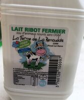 Lait ribot fermier