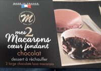 Macaron coeur fondant