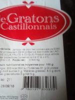 Lamelles de jambon sec