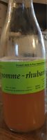 Pur jus pomme-rhubarbe