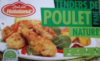 Tendres de poulet pané nature