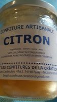Confiture artisanale citron