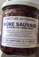 Confiture Artisanale Mûre Sauvage au Sucre de Canne Roux