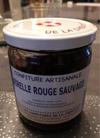 Confiture airelles rouge sauvage