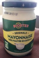 Mayonnaise très pauvre en sodium
