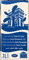 Lait stérilisé demi-écrémé