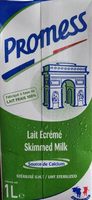 Lait écrémé UHT