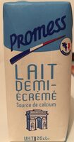 Lait 1/2 ecreme