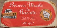 Beurre moulé de baratte demi sel