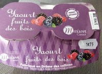 Yaourt fruit des bois
