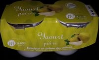Yaourt poire