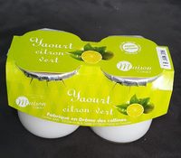 Yaourt citron vert