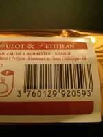 Rouleau De Six Nonnettes à L'orange - Mulot & Petitjean