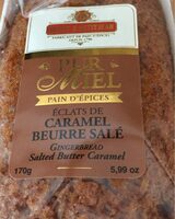 Pain d'épices éclats de caramel beurre salé