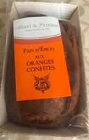 Pain d'épices aux oranges confites