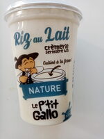 Riz au lait