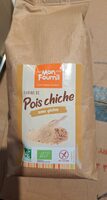 Farine de pois chiche bio sans gluten