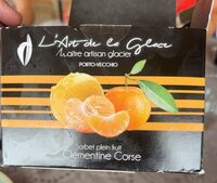 Sorbet clémentine
