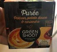 Purée potiron, patate douce