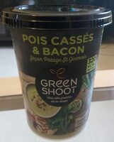 Pois cassés & bacon façon potage st Germain