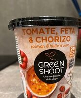 Tomate, feta et chorizo