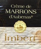 Imbert - Aubenas Chestnut Spread (Creme de Marrons), 2.2lb (850ml) Can