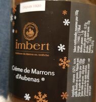 Crème de marrons