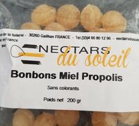 Bonbon Miel Propolis