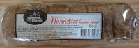 Nonnettes fourrées orange