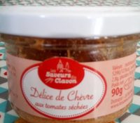 Délice de Chèvre aux tomates séchées