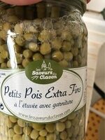 Petits pois extra fins