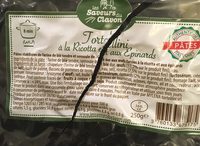 Tortellini à la ricotra et aux épinards
